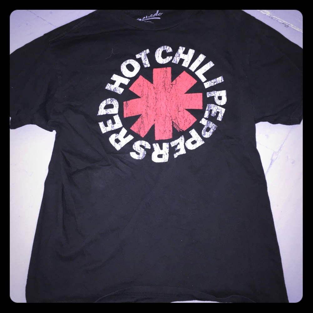 Rhcp band t-shirt black